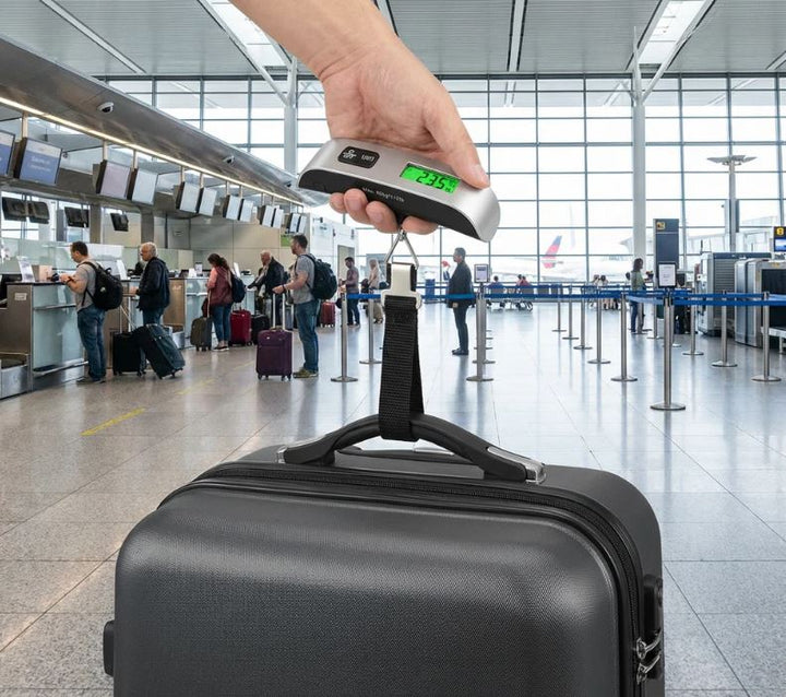 TravelPlus Digital Luggage Scale – Portable 50kg Travel Weight Checker ...
